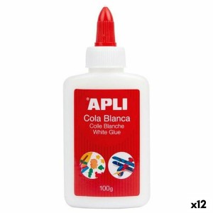 Colle blanche Apli 100 g (12 Unités)