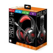 Casque & Microphone Spirit of Gamer Pro H3 Orange Noir/Orange