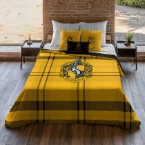 Housse de Couette Harry Potter Classic Hufflepuff Multicouleur 175 Fils 155 x 220 cm Lit 1 persone