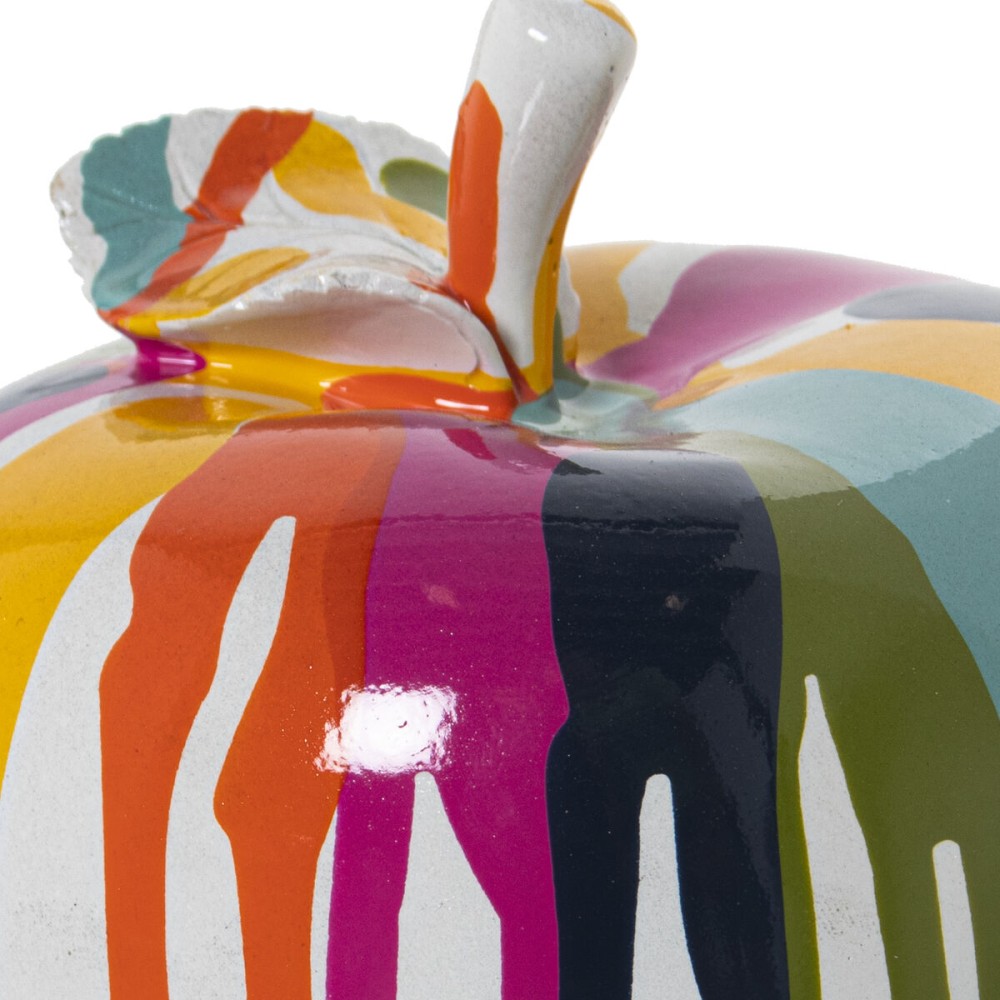 Decorative Figure Alexandra House Living Multicolour Acrylic Plastic Melamin Apple 12 x 11 x 13 cm