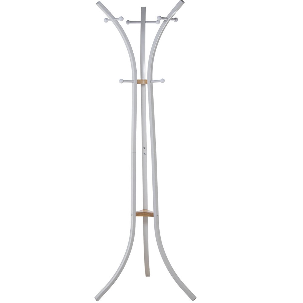 Coat rack Alexandra House Living White 54 x 60 x 175 cm