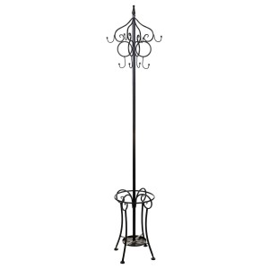 Hat stand Alexandra House Living Black 26 x 38 x 26 cm