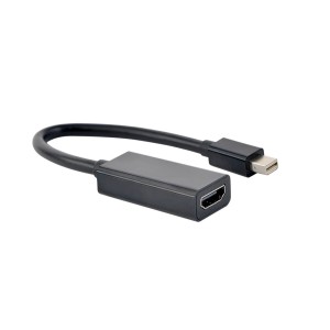 Adaptateur Mini Display Port vers HDMI GEMBIRD A-MDPM-HDMIF4K-01 Noir 15 cm