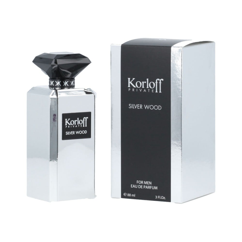 Herrenparfüm Korloff EDP Silver Wood (88 ml)