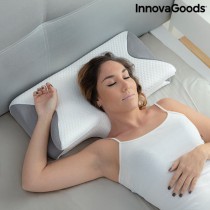 Nacken-Kissen, viskoelastisch, ergonomisch geformt Conforti InnovaGoods MEMORY FOAM PILLOW (Restauriert A)