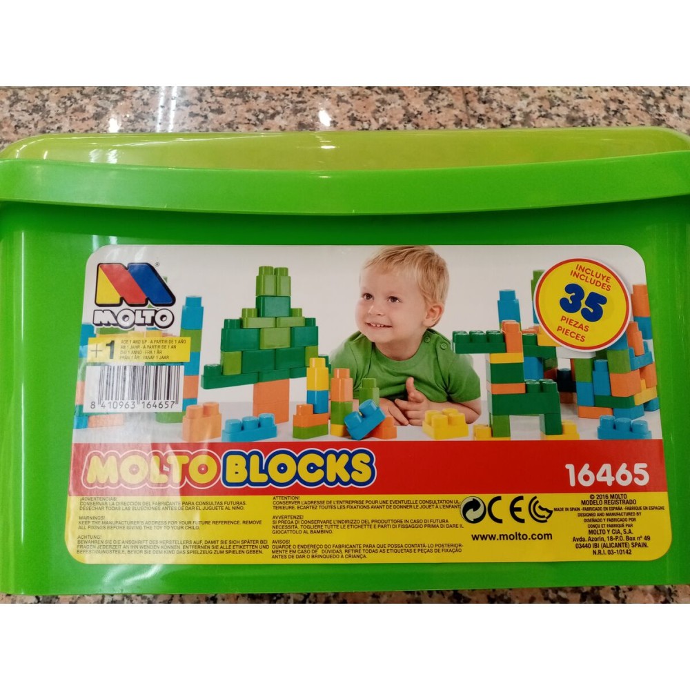 Baukasten mit Blöcken Moltó (35 pcs)