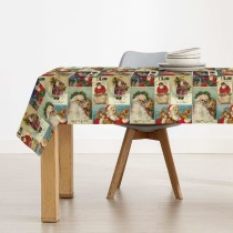 Stain-proof resined tablecloth Belum Vintage Christmas Multicolour 300 x 150 cm