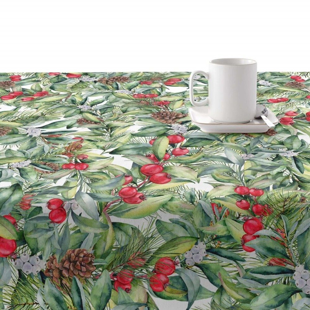 Fleckenabweisende geharzte Tischdecke Belum Christmas Bunt 300 x 150 cm