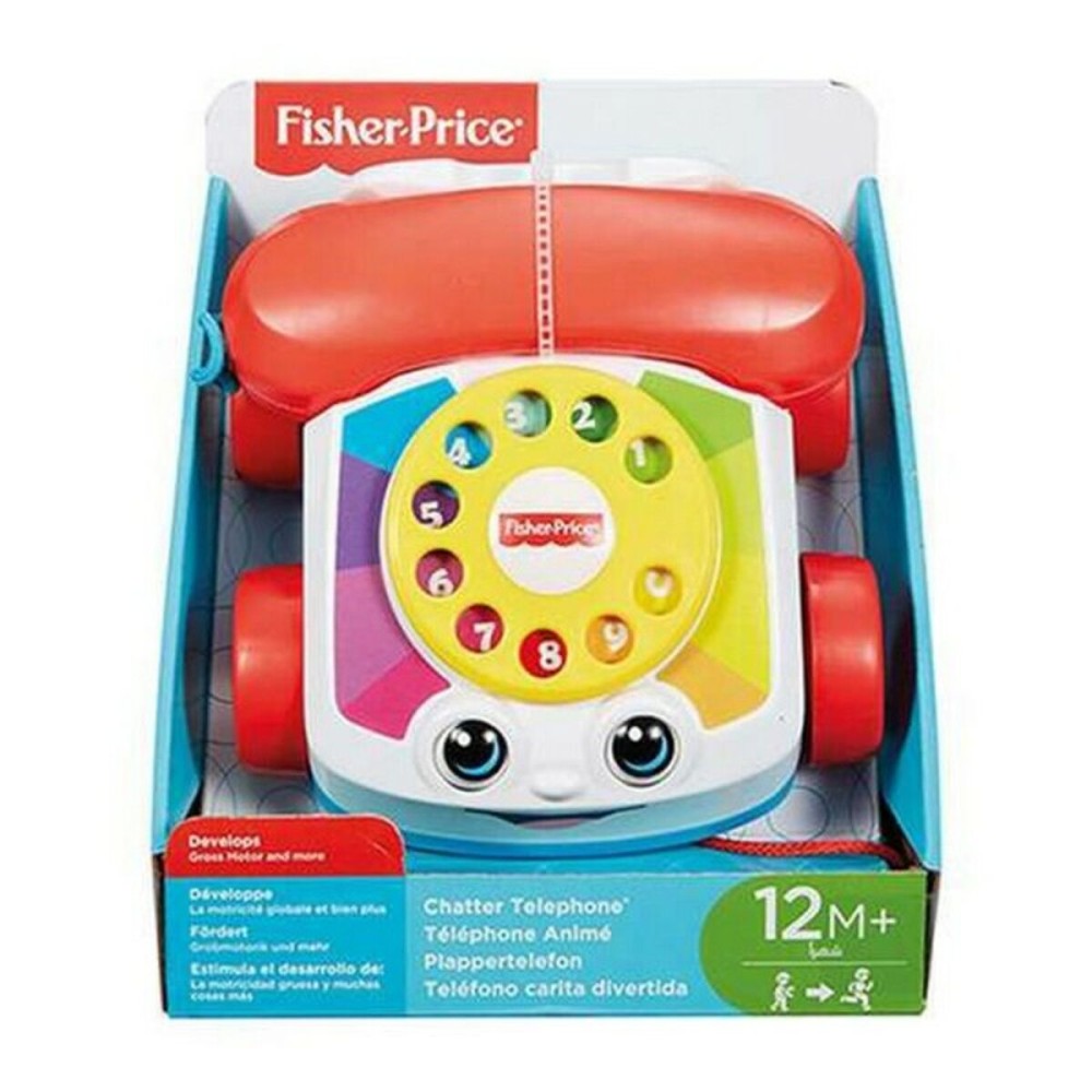 Zieh-Telefon Mattel Bunt (1+ jahr)