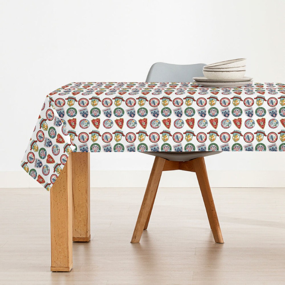 Stain-proof resined tablecloth Belum Christmas Sky Multicolour 300 x 150 cm