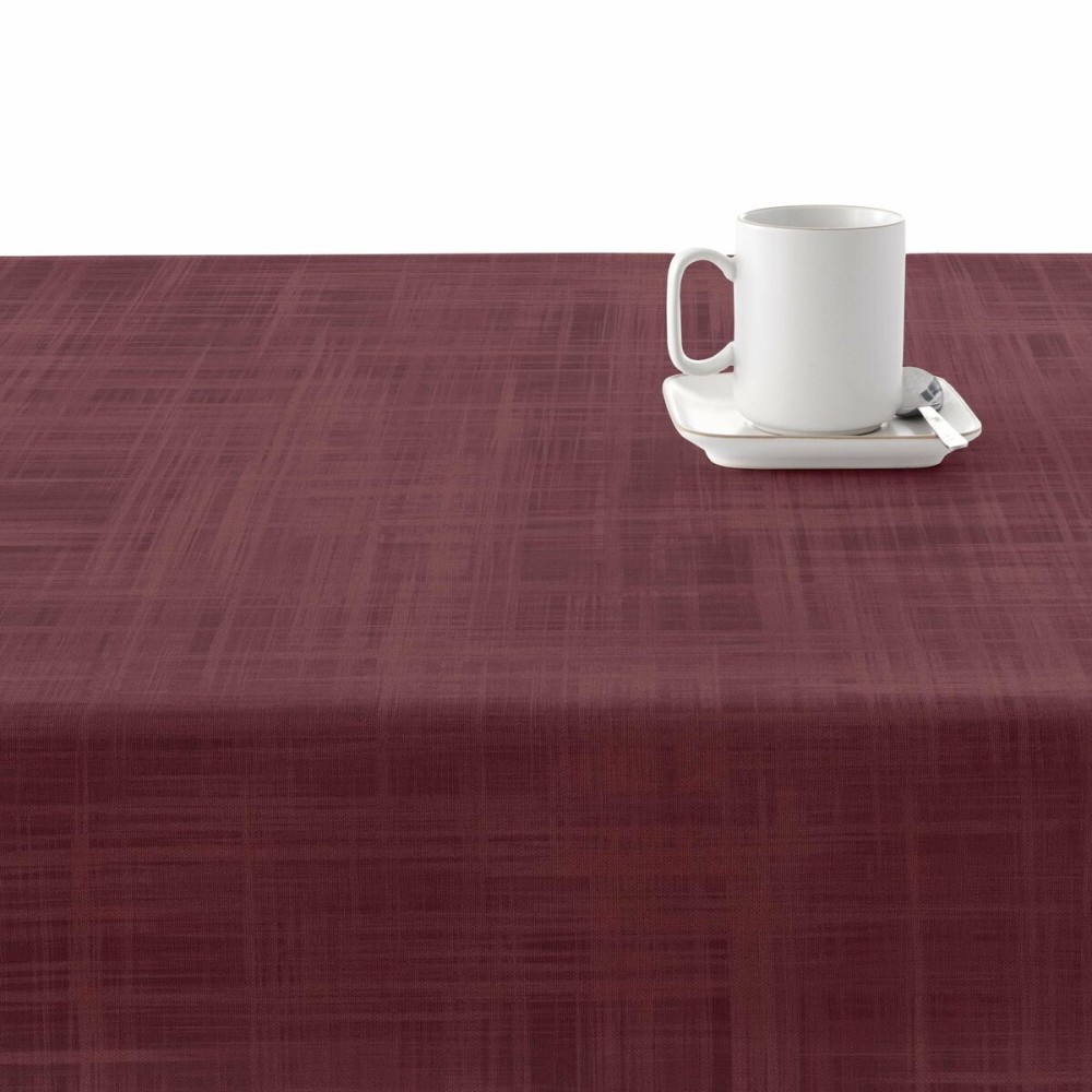 Nappe enduite antitache Belum Bordeaux 200 x 150 cm