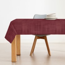 Nappe enduite antitache Belum Bordeaux 200 x 150 cm