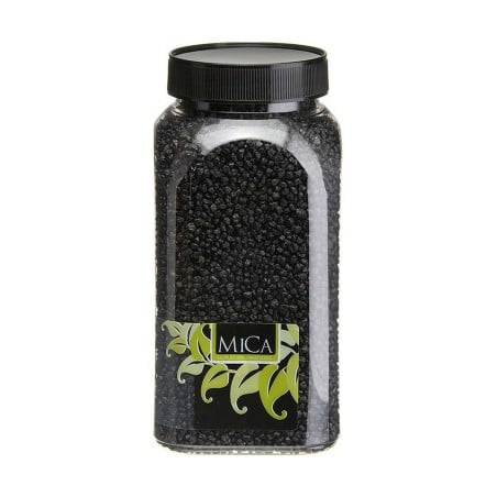 Gravel Mica Decorations Black 650 ml