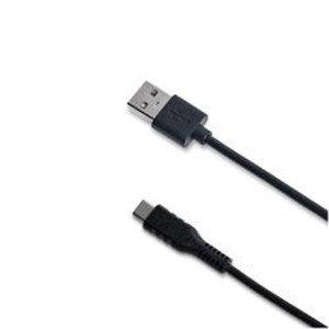 USB-C-Kabel auf USB Celly USB-C 1 m Schwarz