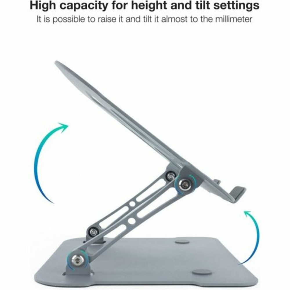 Laptop-Stand TooQ TQLRS0012-AL-G Aluminium