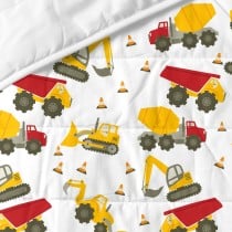 Bedspread (quilt) HappyFriday Mr Fox Machinery Multicolour 180 x 260 cm