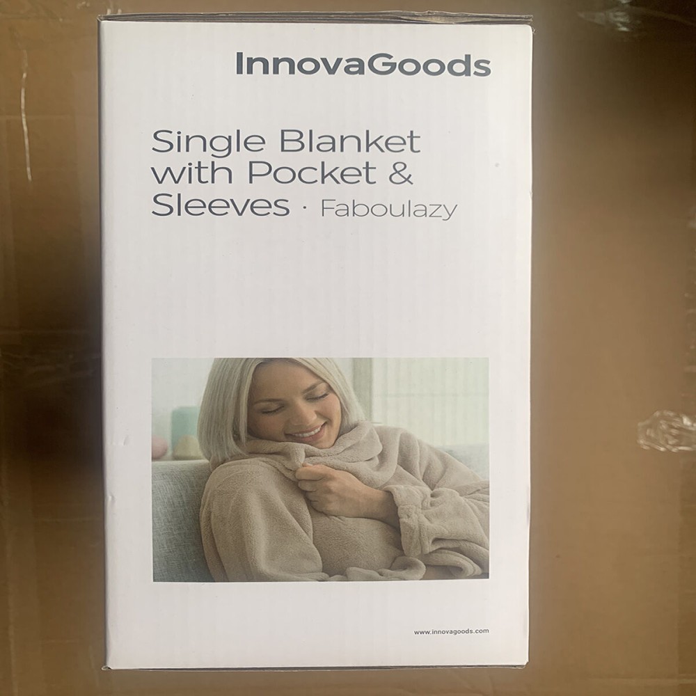 Couverture à Manche Individuelle avec Poche Centrale Faboulazy InnovaGoods