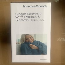 Single Sleeved Blanket with Central Pocket Faboulazy InnovaGoods