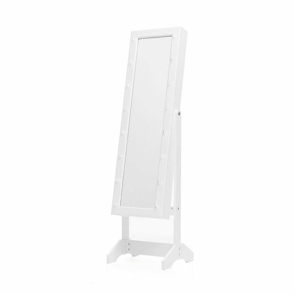 Armoire à Bijoux sur Pied avec Miroir et LED Jewight InnovaGoods