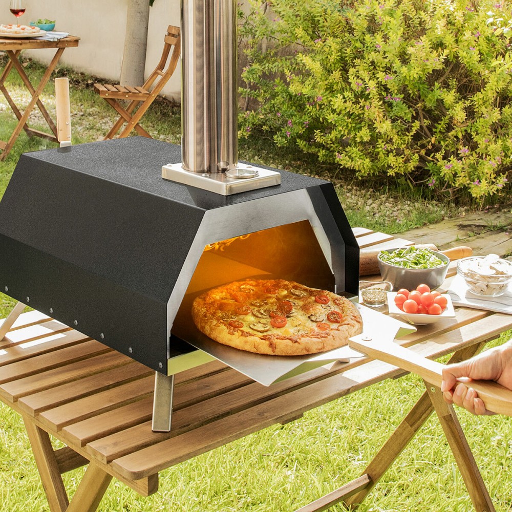 Pelletofen für Pizzas mit Zubehör Pizzahven InnovaGoods