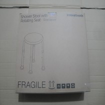 Rotating and Adjustable Bathroom Stool Roshawer InnovaGoods