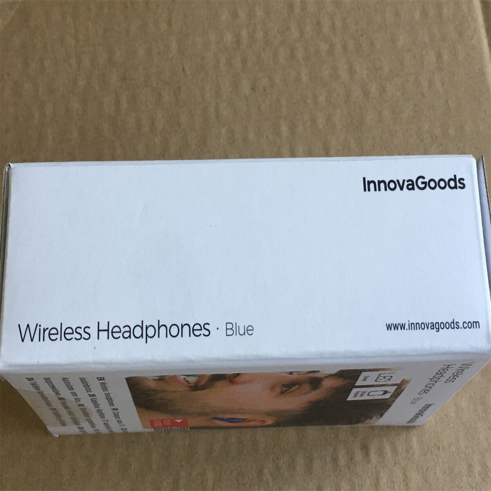 Wireless Earphones with Charging Case Blue InnovaGoods