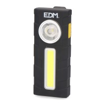 Lampe Torche LED EDM 36375 5 W 320 Lm Flasque Noir