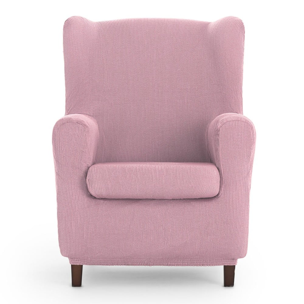 Wingback chair cover Eysa ULISES Pink 80 x 100 x 90 cm