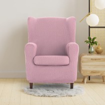 Wingback chair cover Eysa ULISES Pink 80 x 100 x 90 cm