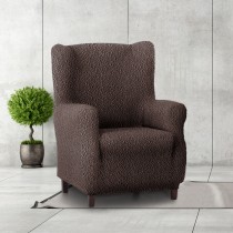 Wingback chair cover Eysa ROC Brown 80 x 120 x 100 cm