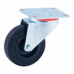 Rueda Afo CR29466 Swivel base Ø 80 mm Latex rubber