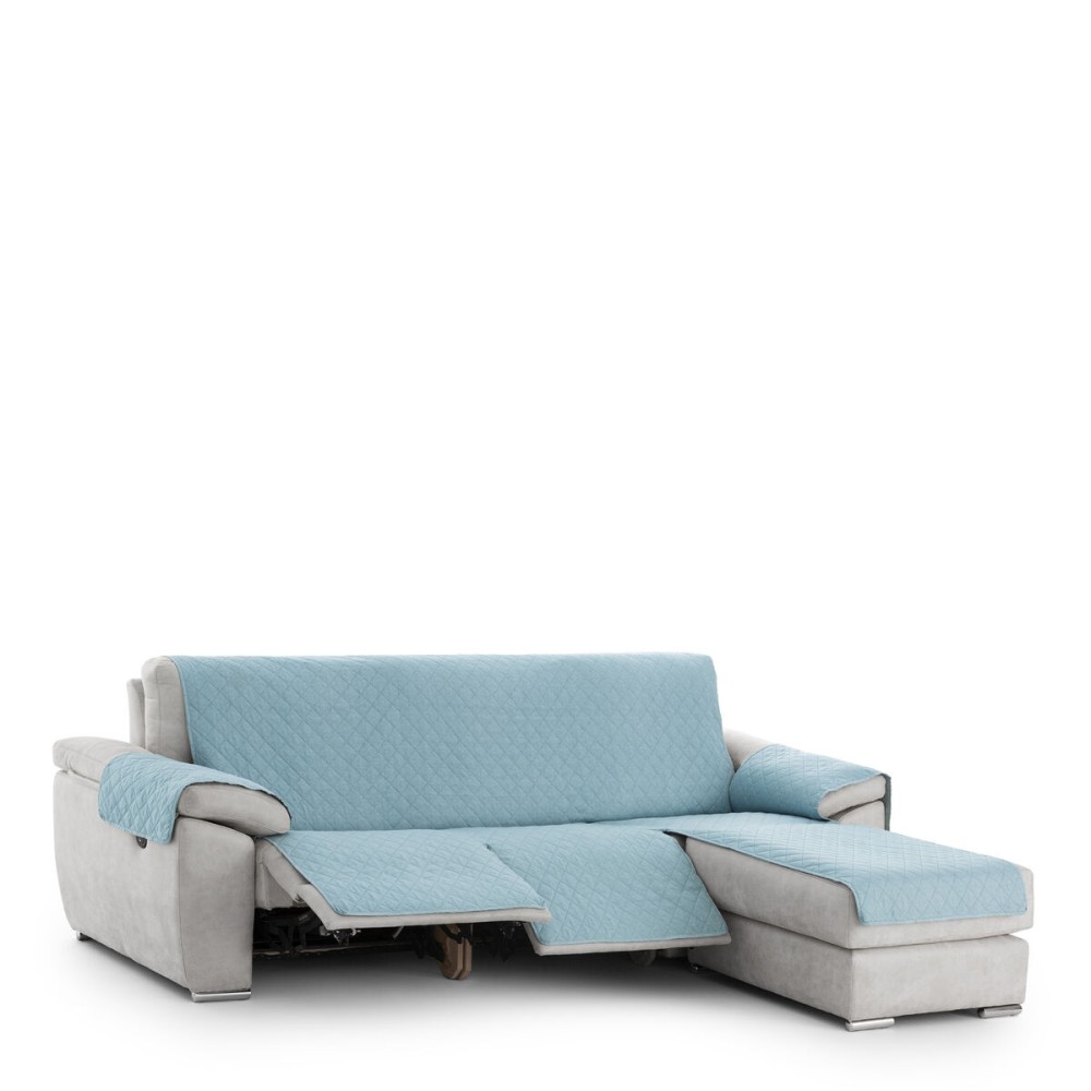 Right short arm chaise longue cover Eysa MONTBLANC Turquoise 100 x 110 x 240 cm