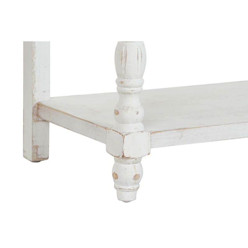 Console DKD Home Decor 120 x 40 x 84,5 cm Sapin Blanc Bois MDF