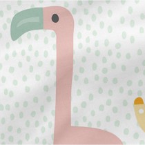 Cot protector HappyFriday Moshi Moshi Hola Multicolour 210 x 40 cm