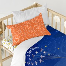 Duvet cover set HappyFriday Le Petit Prince Migration Multicolour Baby Crib 2 Pieces