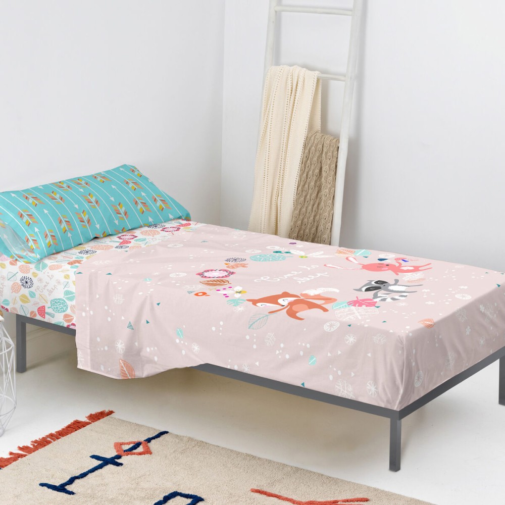 Bedding set HappyFriday Moshi Moshi Fantasy Multicolour Single 2 Pieces