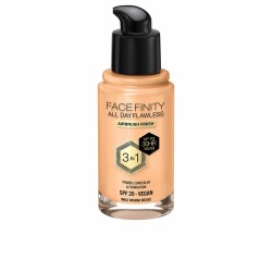 Cremige Make-up Grundierung Max Factor Face Finity All Day Flawless 3 in 1 Spf 20 Nº W62 Warm beige 30 ml