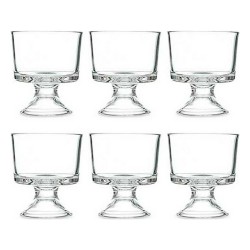 Coupe de glaces et de milkshakes Transparent verre 290 ml (24 Unités)