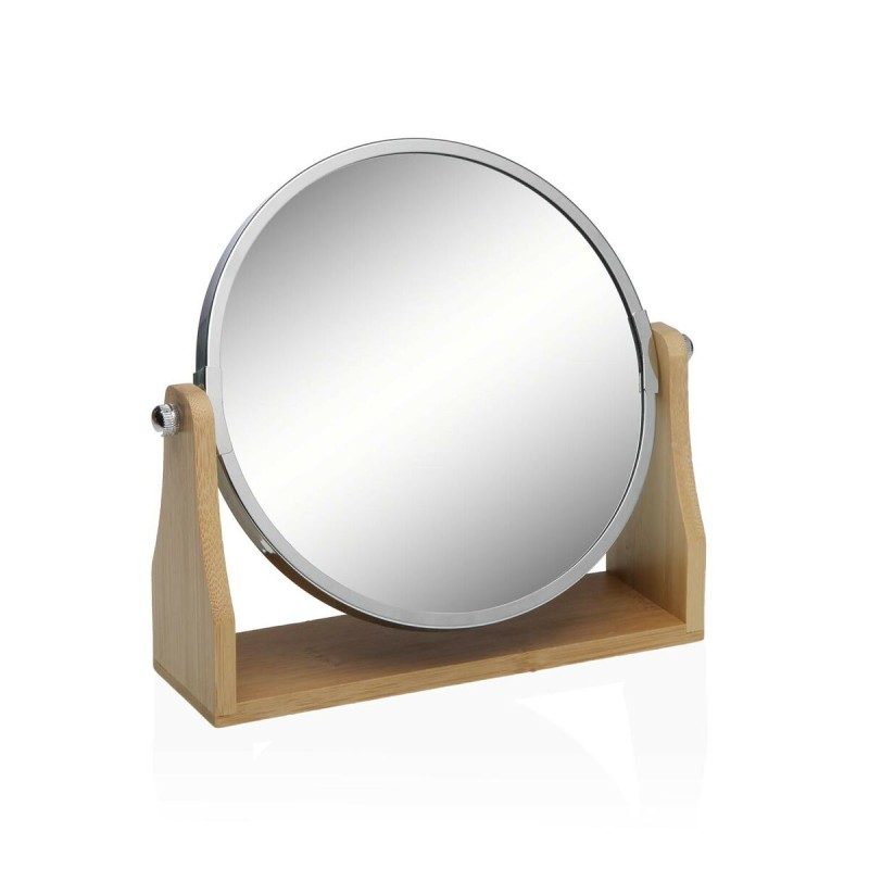 Miroir Grossissant Versa x 7 Miroir Fer Bambou 5,8 x 21 x 19,5 cm