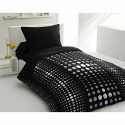 Bettdeckenbezug HOME LINGE PASSION Steevy  Schwarz 140 x 200 cm