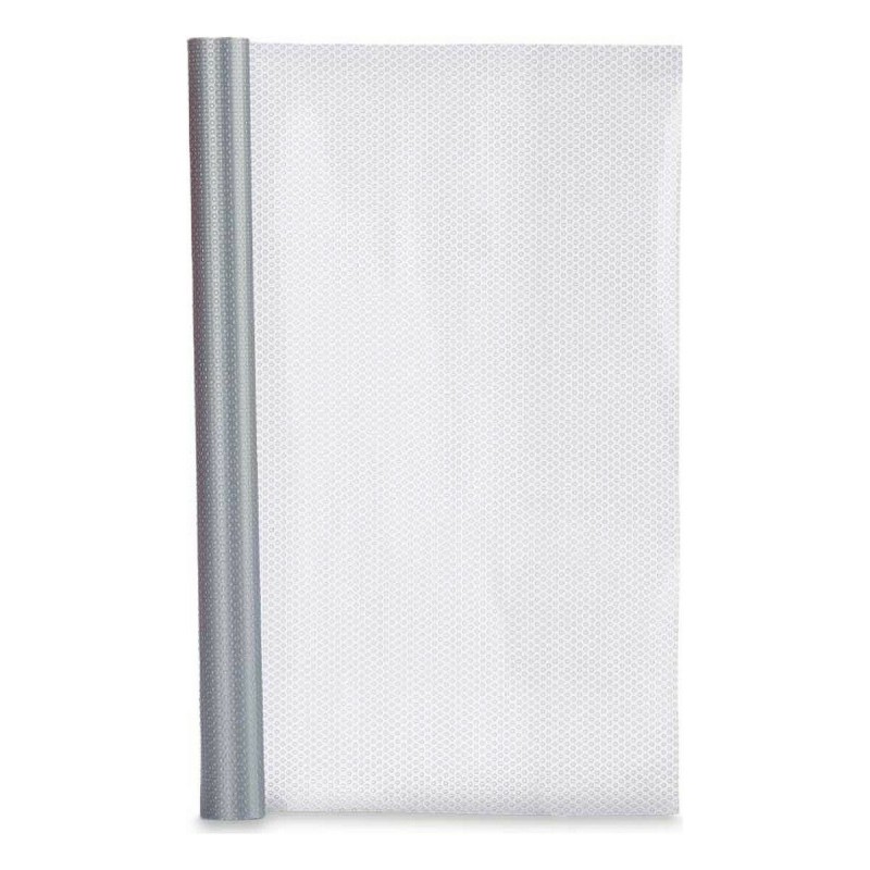 Non-slip Kinvara RFG-1 Silver polypropylene 45 x 100 cm