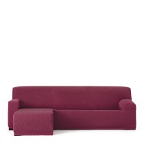 Right short arm chaise longue cover Eysa TROYA Burgundy 170 x 110 x 310 cm