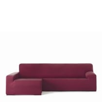 Left long arm chaise longue cover Eysa BRONX Burgundy 170 x 110 x 310 cm