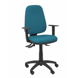 Chaise de Bureau Sierra S P&C I429B10 Avec accoudoirs Vert/Bleu