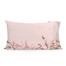 Taie d'oreiller HappyFriday Chinoiserie rose Multicouleur 50 x 75 cm (2 Unités)