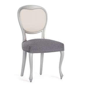 Housse de Chaise Eysa TROYA Gris 50 x 5 x 50 cm 2 Unités