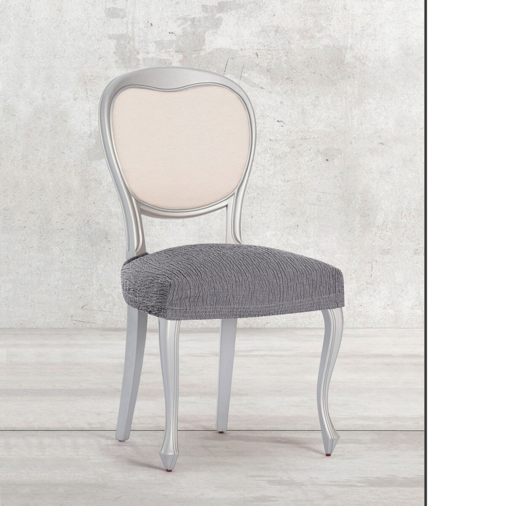 Housse de Chaise Eysa TROYA Gris 50 x 5 x 50 cm 2 Unités