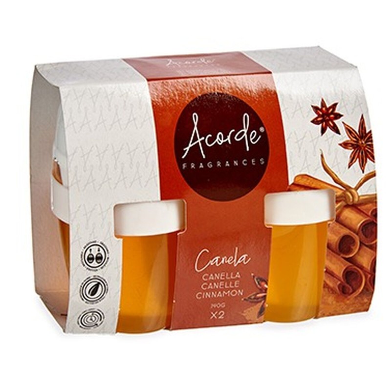 Air Freshener Set Acorde 1165-CANELA Cinnamon Gel (24 Units)