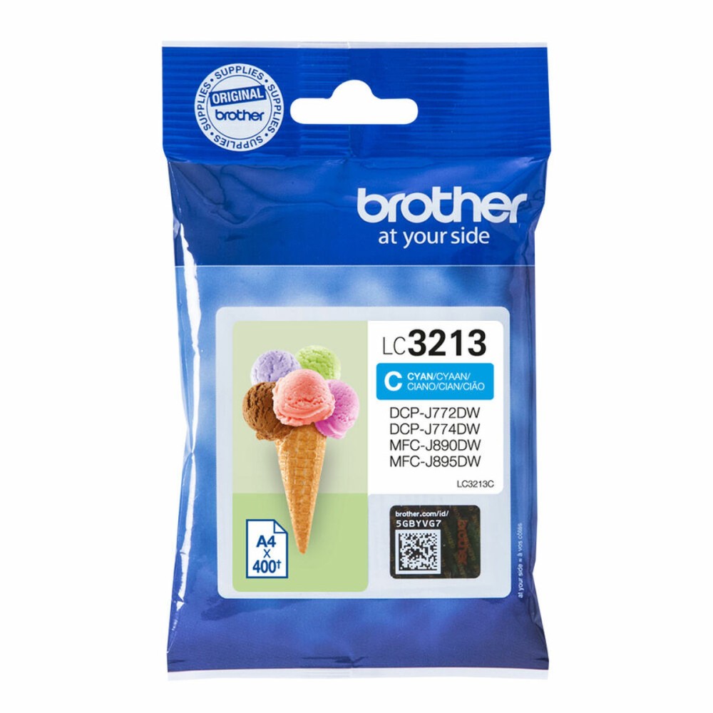 Cartouche d'encre originale Brother LC-3213C Cyan