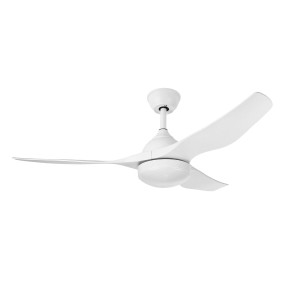 Ceiling Fan with Light Romimex White